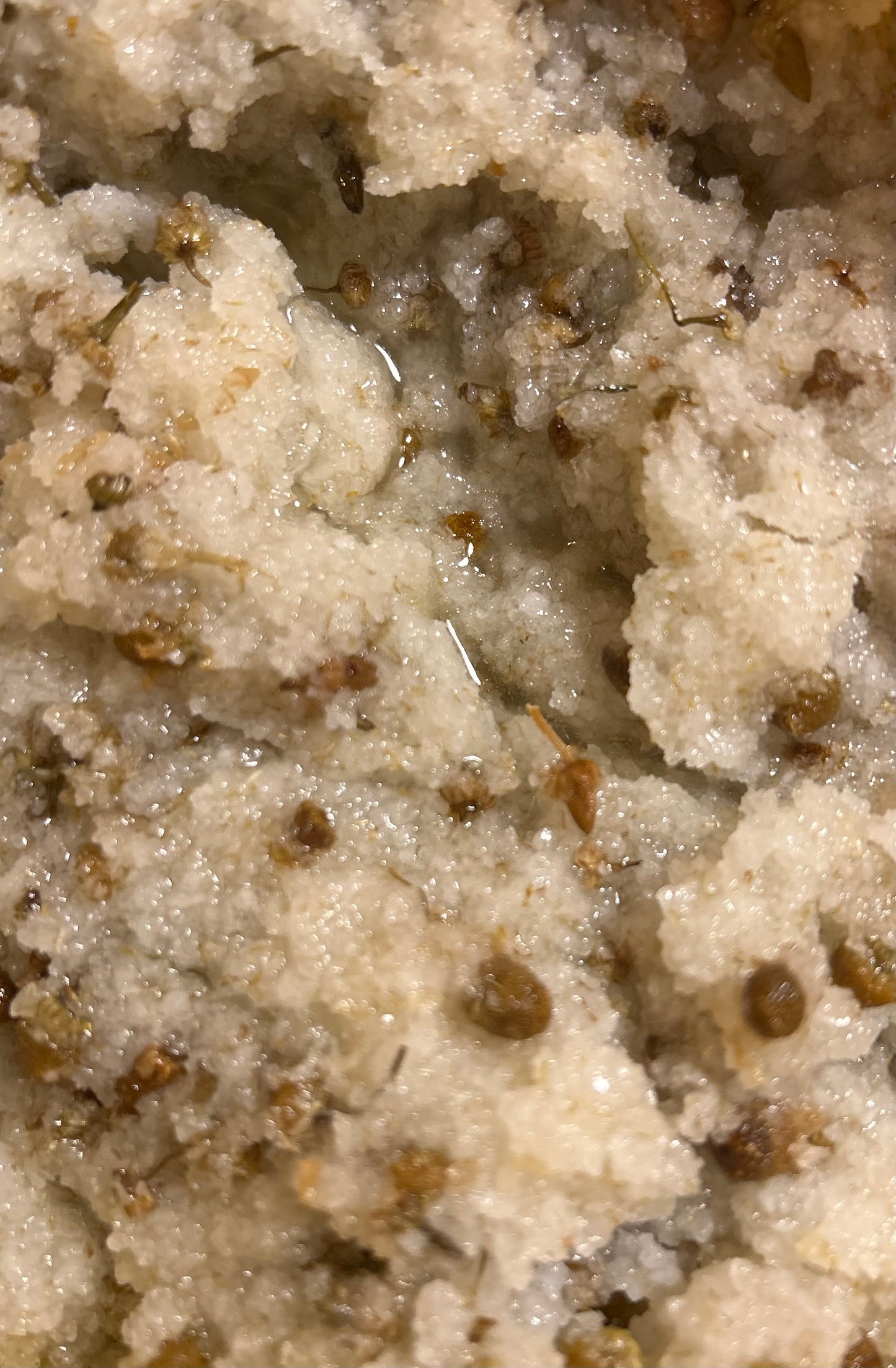 Lemon Chamomile Sea Salt Body Scrub