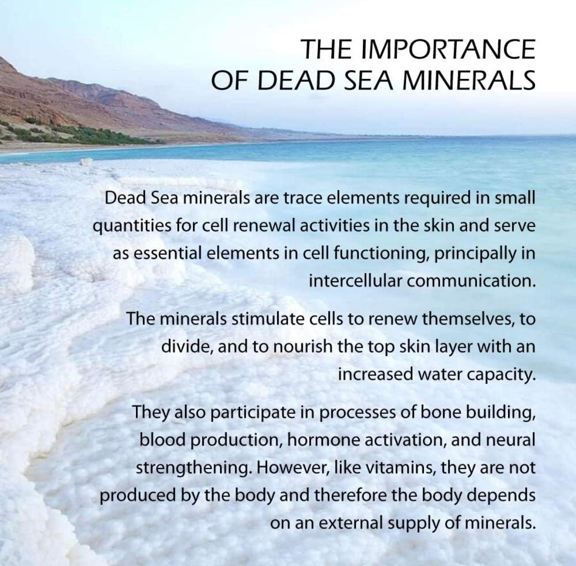 Dead Sea Salt Mineral Spray