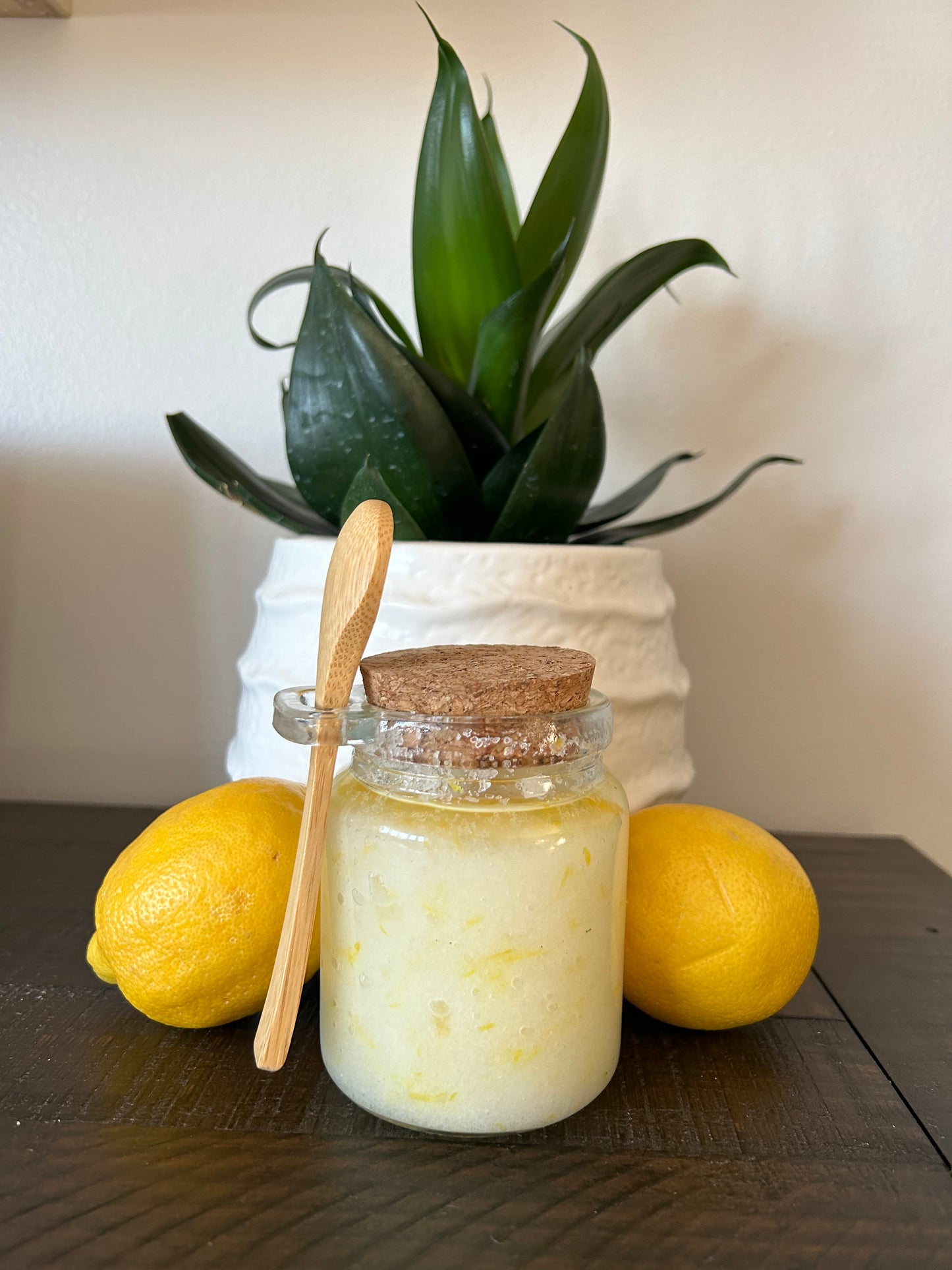 Lemon Coconut Sea Salt Body Scrub