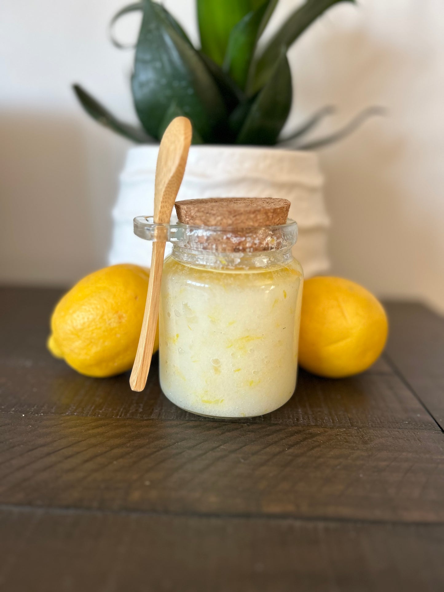 Lemon Coconut Sea Salt Body Scrub