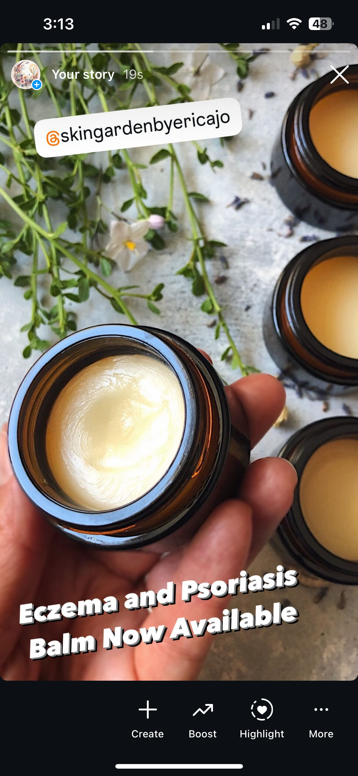 Healing Neem Oil Balm for Eczema and Psoriasis